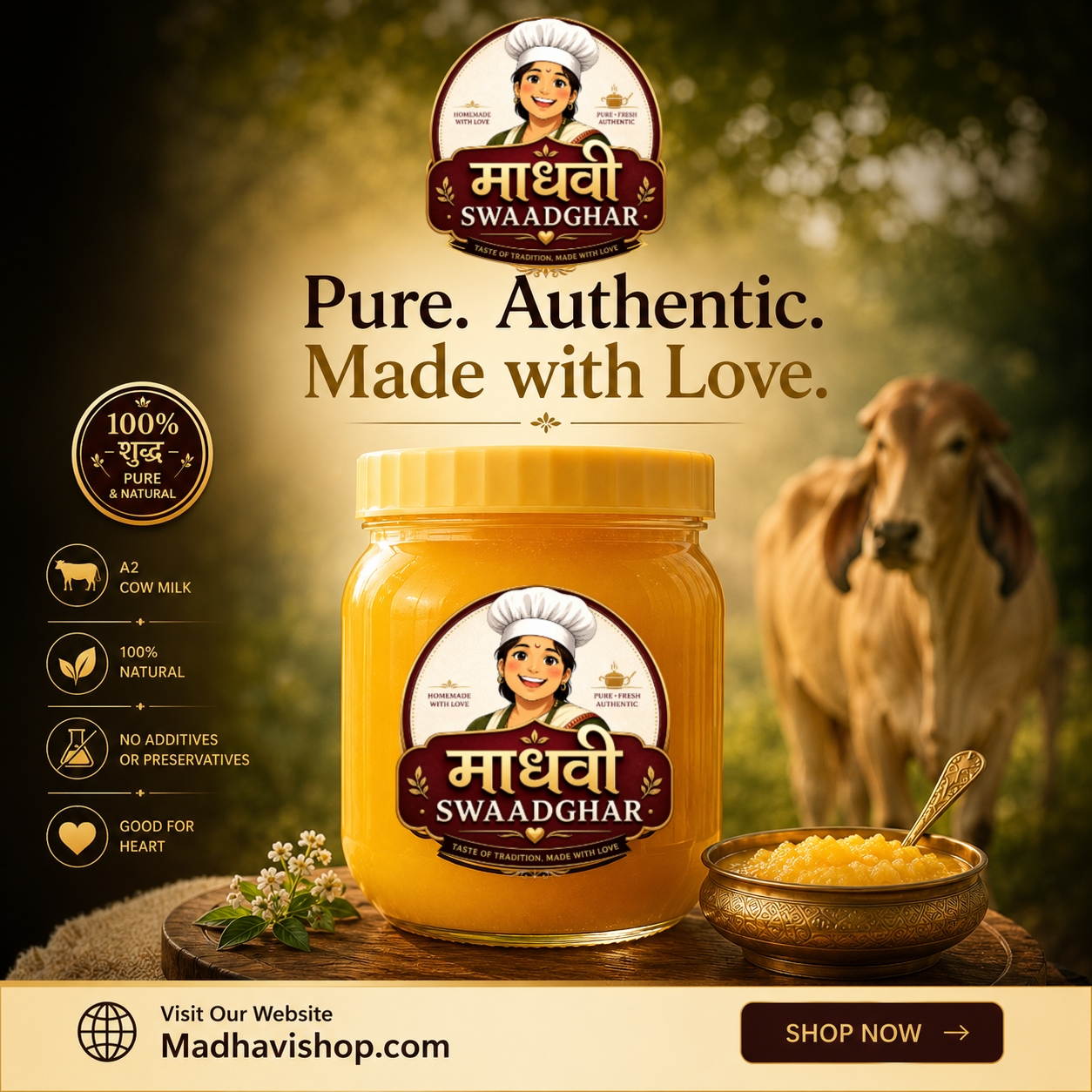 Pure Cow Ghee