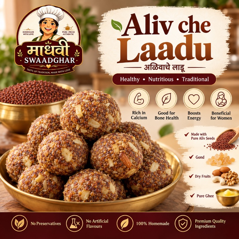Aliv laadu ( Garden Cress Seeds Ladoo )